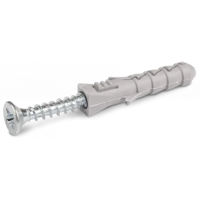 Kołek rozporowy FIX fi 6 z wkrętem 4,0x35 mm polipropylen