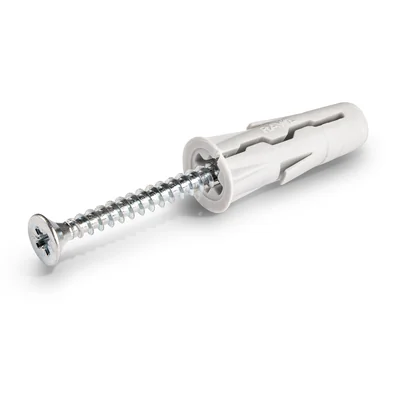 Kołek rozporowy uniwersalny UNO fi 10 z wkrętem 6,0x50 mm, 100szt.