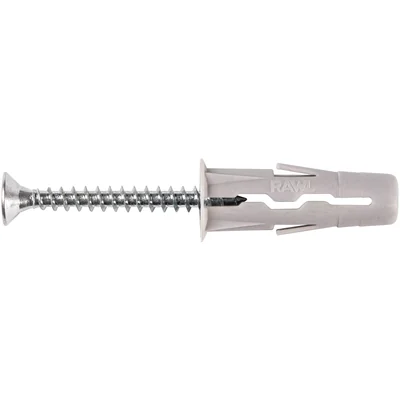 Kołek rozporowy uniwersalny UNO fi 10 z wkrętem 6,0x50 mm, 100szt.