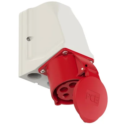 Комбінована розетка з 0-1 Switch In: PG21, викл 32А вихід 32/5 400В