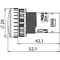 КОМПАКТНА ЛАМПА СИНЯ 24V BA9S ЗІ СВІТЛОДІОДОМ 24V ДЛЯ ЗМІНИ СТРУМУ ST.BA9S-WYR.GOTOW