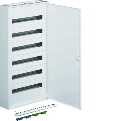 Komplette Schaltanlage 6x24 Module + Klemmen