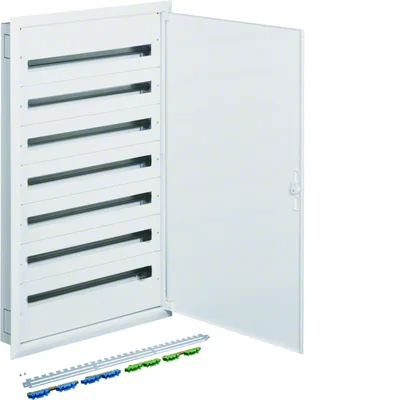 Komplette Schaltanlage 7x36 Module + PE/N-Klemmen, IP30/I-Klasse pt.