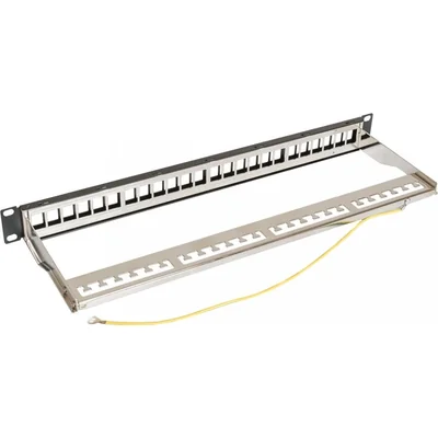 Комутаційна панель необладнана 19'' 24xRJ45