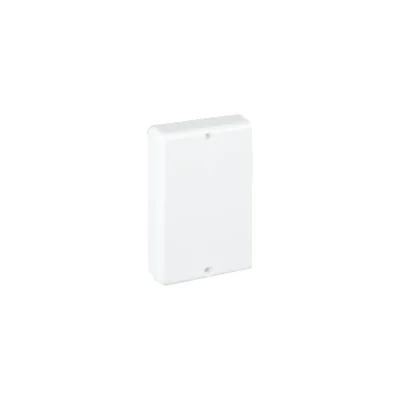 Końcówka Cabloplus 90x55mm, czysta biel