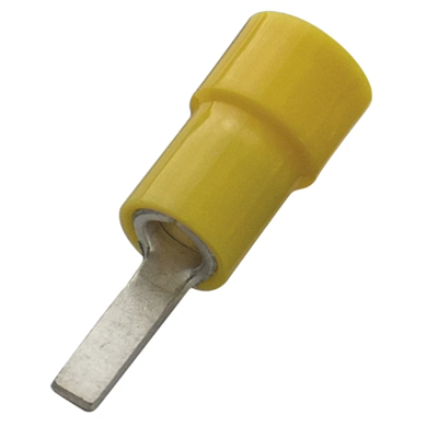Końcówka igiełkowa płaska izolowana PVC 4,0-6,0mm2 31,7mm