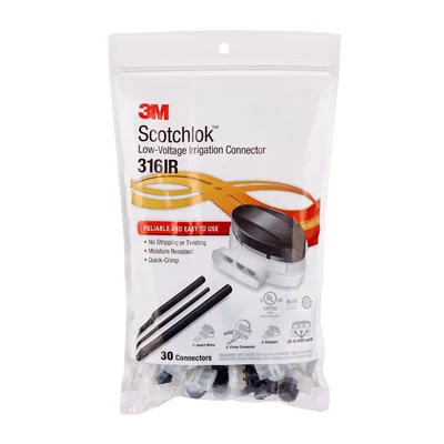 Konektor 3M™ Scotchlok™ 316IR IDC, krimpovací, plněný gelem, pro zavlažovací systémy, 300 ks/balení