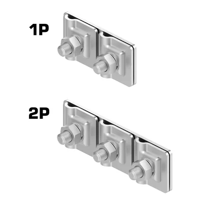 Konektor pro 2P vysokonapěťový izolovaný kabel z nerezové oceli PW