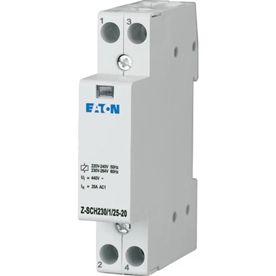 Контактор монтажний, Z-SCH230/1/25-20