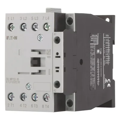 Контактор силовий, DILMP32-10(230V50HZ,240V60HZ), 32A, 4P+1NO