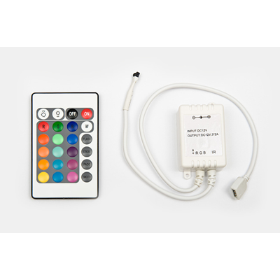 Контролер для діодних стрічок LED RGB 24-KEY IR CONTROLLER