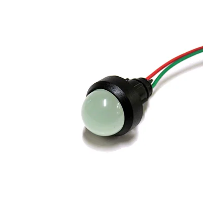 Kontrolka diodowa, klosz 20 mm, 24V