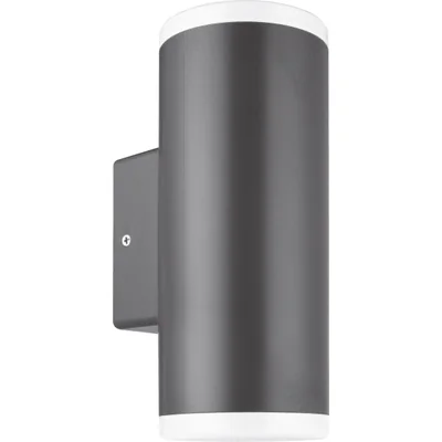 KORONA Two-way floodlight 12W 550lm 4000K 230V 120° IP65 round graphite