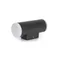 KORONA Two-way floodlight 12W 550lm 4000K 230V 120° IP65 round graphite