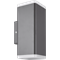 KORONA Two-way floodlight 12W 560lm 4000K 230V 120° IP65 square graphite