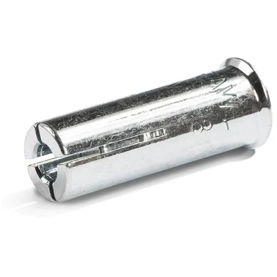 Kotwa tulejowa ocynkowana M8 x 30mm z gwintem wewnętrznym i kołnierzem 100 szt