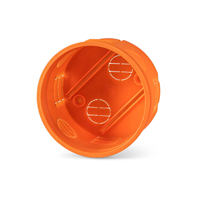 Krabice pod omítku s krytem Z80KF fi80mm oranžová