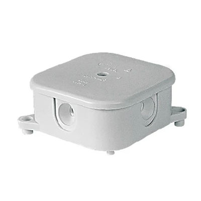 Krabice přisazená s vložkou 85x85x40mm IP44 bílá