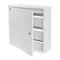 KRAFT distribution board 3x24 PE+N surface-mounted IP 30 - white
