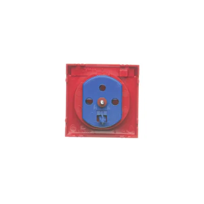 Кришка Simon 54 WMDW-511111-022AB IP44 + ключ для розетки DATA; червоний