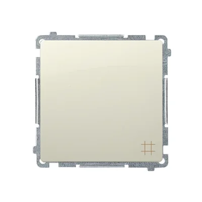 Křížový konektor (modul) 10A 250V, šroubovací svorky, béžový