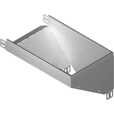 KRPBJ50H50 Right reducing elbow, sheet thickness - 1 mm