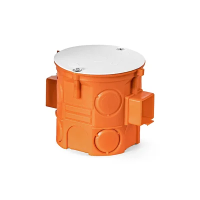 Kryt krabice, zapuštěný, šroubovaný, 60 mm (pro krabice PV 60K a PV 60D a krabice pod omítku)