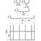 KSG300H35/3 Welded mesh tray made of galvanized wire