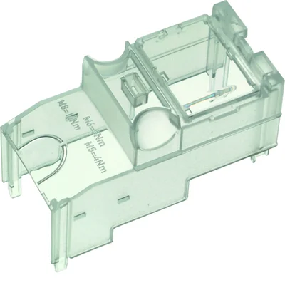 Kurze Anschlussabdeckung für NH 00 / 60mm