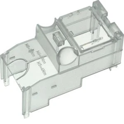 Kurze Anschlussabdeckung für NH 00 / 60mm