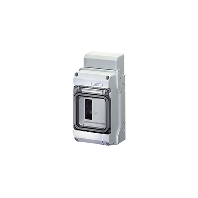 KV 1503 Surface-mounted distribution board KV, IP 54, 1x3 modules, with terminal screwless Fixconnect