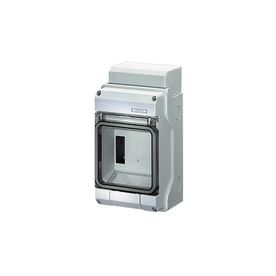 KV 1504 Quadro KV da parete, IP 54, 1x4,5 moduli, con morsetto. Fixconnect senza viti