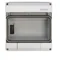 KV 1509 Celda de superficie KV, IP 54, 1x9 módulos, con terminal. Fixconnect sin tornillos