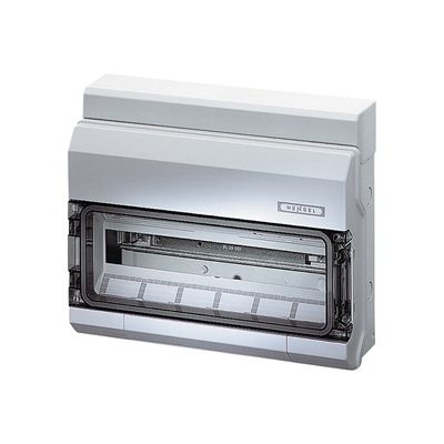 KV 1518 Celda de superficie KV, IP 54, 1x18 módulos, con terminal. Fixconnect sin tornillos