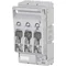 KVL-B-00 3p M8-M8 NH fuse switch disconnector - NH00 / 160 A / 3P / busbar bridge mounting