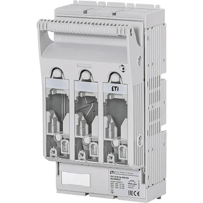 KVL-B-00 3p M8-M8 NH fuse switch disconnector - NH00 / 160 A / 3P / busbar bridge mounting