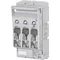 KVL-B-00 3p M8-M8 NH fuse switch disconnector - NH00 / 160 A / 3P / busbar bridge mounting