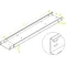 KZLWP200H50/3 Reinforced channel with welded connector, sheet thickness - 1.50 mm
