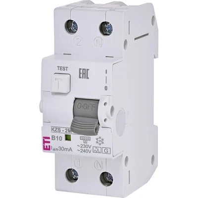 KZS-2M A G/KV B10/0.03 Differenzialschutzschalter mit Überstromschutz