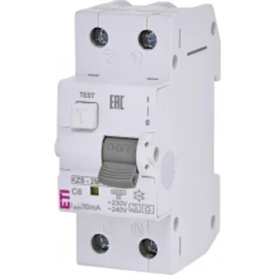 KZS-2M A G/KV C6/0.03 Differential circuit breaker with overcurrent protection