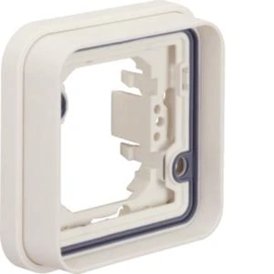 L.1 Cornice singola da incasso IP55 bianco