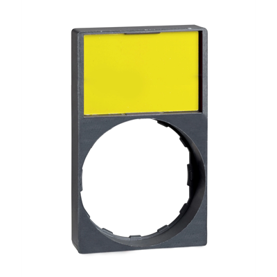 Label frame, holder size 30x50mm, with 18x27mm label