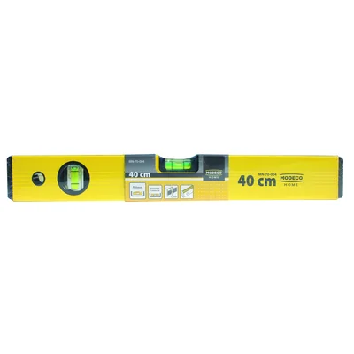 Lackierte Aluminium-Wasserwaage 150 cm 90° 0°