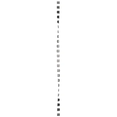 Łącznik hotelowy pojedynczy z podświetleniem, 10A, inox metalik