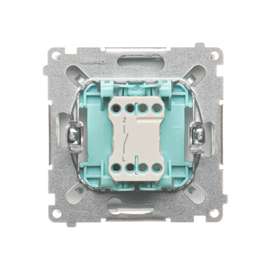 Łącznik jednobiegunowy (moduł) 10A 250V biały