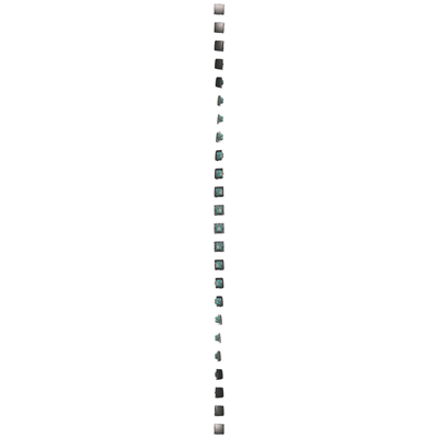 Łącznik jednobiegunowy (moduł) 10A 250V zaciski śrubowe inox (metalik)
