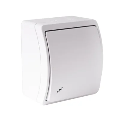 Łącznik KOALA schodowy n/t IP44, biały