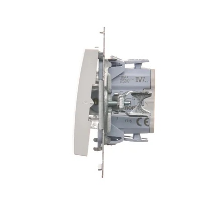 Łącznik krzyżowy (moduł) 10A 230V szybkozłącza biały