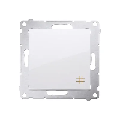 Łącznik krzyżowy (moduł) 10A 230V szybkozłącza biały