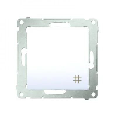 Łącznik krzyżowy (moduł) 10A 230V szybkozłącza biały
